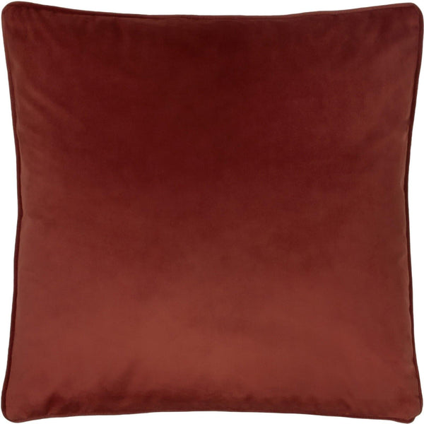 Opulence Soft Velvet Piped Sunset Cushion Covers 22'' x 22'' -  - Ideal Textiles