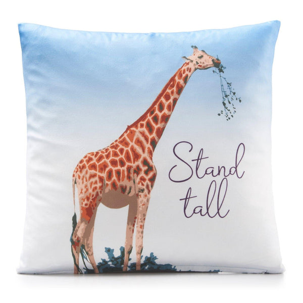 Stand Tall Velvet Cushion Cover 18" x 18" -  - Ideal Textiles
