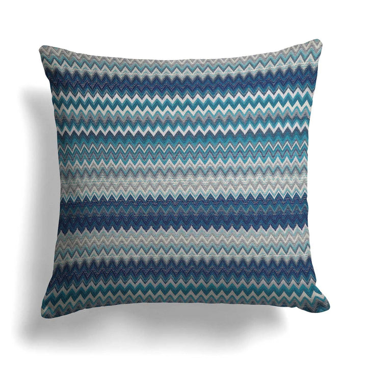 Enzo Teal Cushion Covers 17'' x 17'' -  - Ideal Textiles
