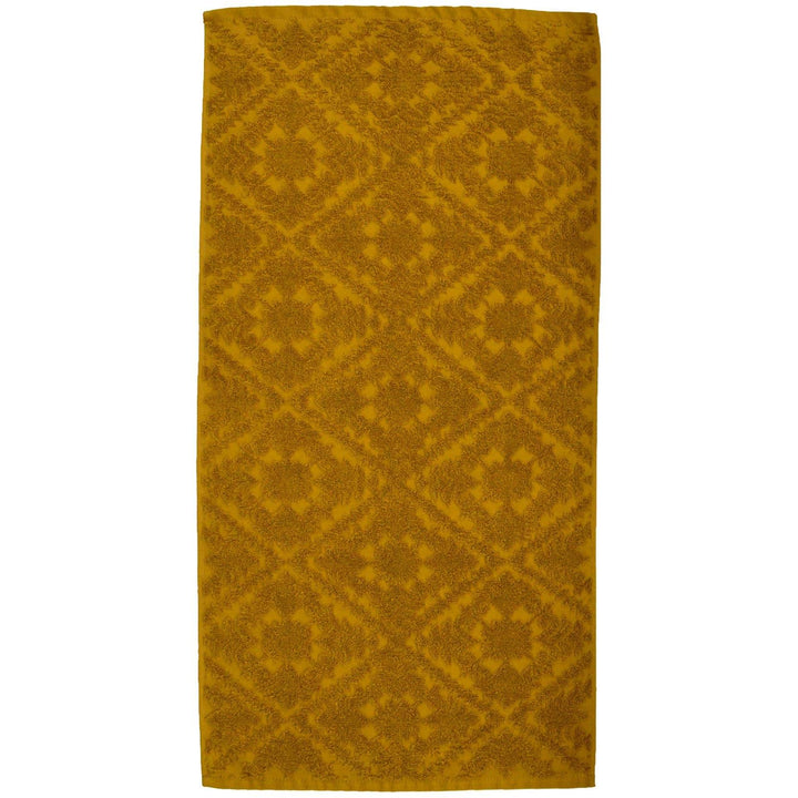 Country House Jacquard Cotton Towel Turmeric -  - Ideal Textiles