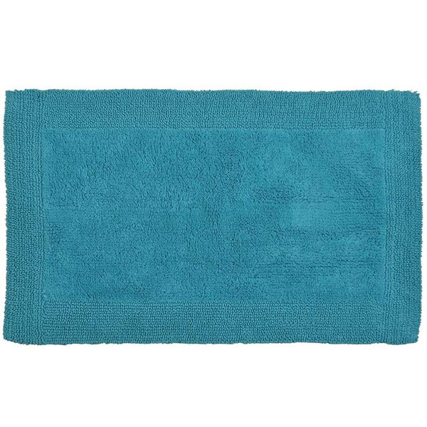 Elegance Large 100% Cotton Bath Mat Turquoise -  - Ideal Textiles