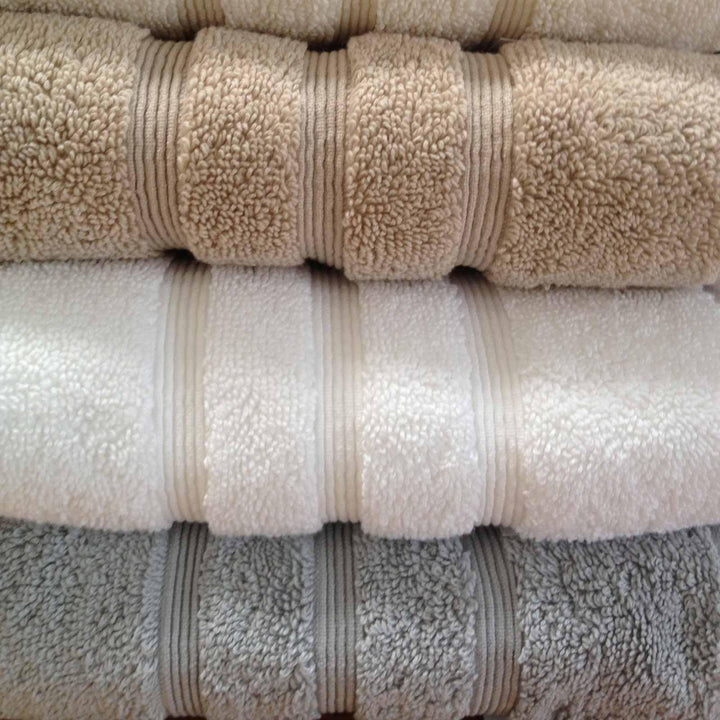 Hotel Collection Luxury Combed Cotton Towel White -  - Ideal Textiles